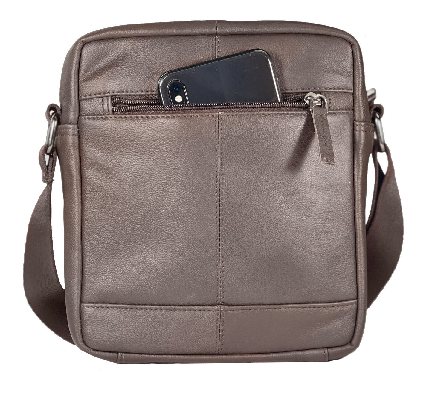 Bullz Genuine Leather Crossbody Unisex Sling Bag for Mens and Women SB-01