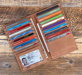 Hunter leather Credit Card Holder HTR-RF108-TN