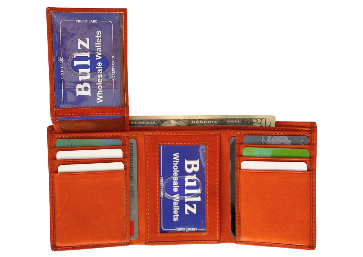 trifold mens wallet,  wholesale leather wallets
