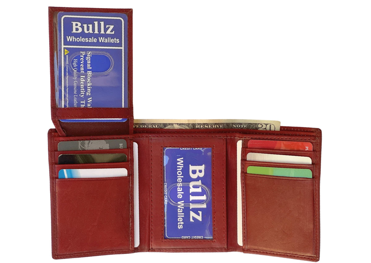 trifold mens wallet,  wholesale leather wallets