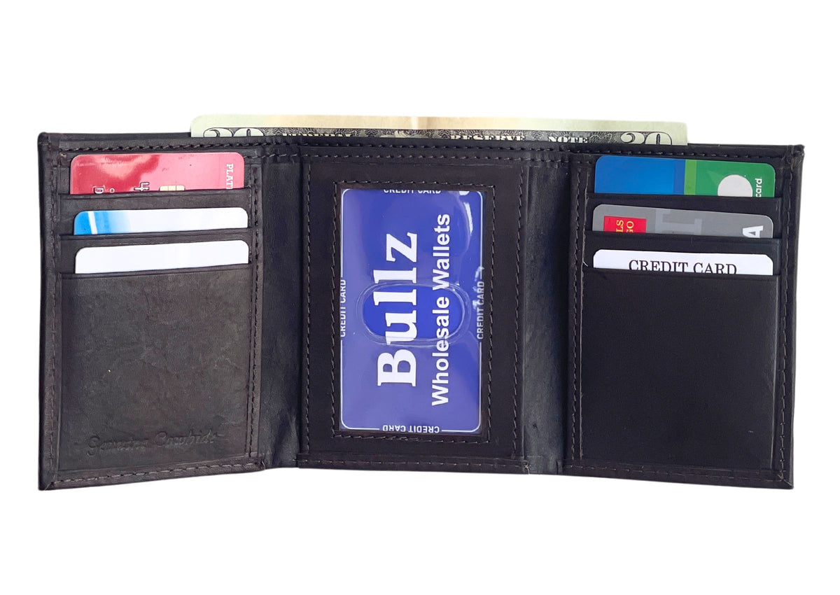 trifold mens wallet,  wholesale leather wallets