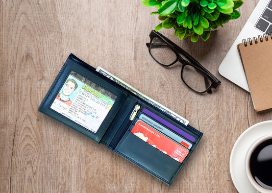Bifold RFID Mens Wallets 15541BK