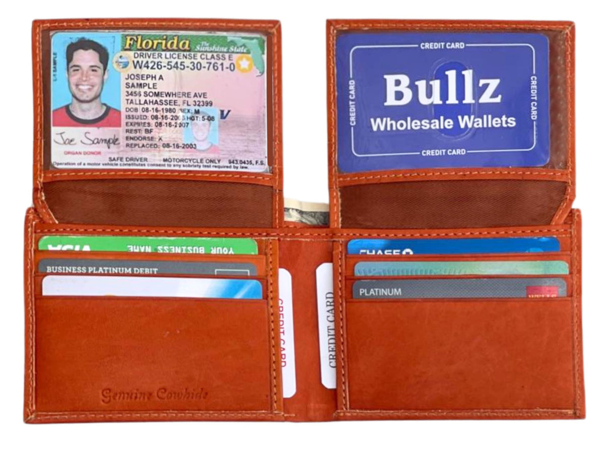bifold mens wallet, wholesale