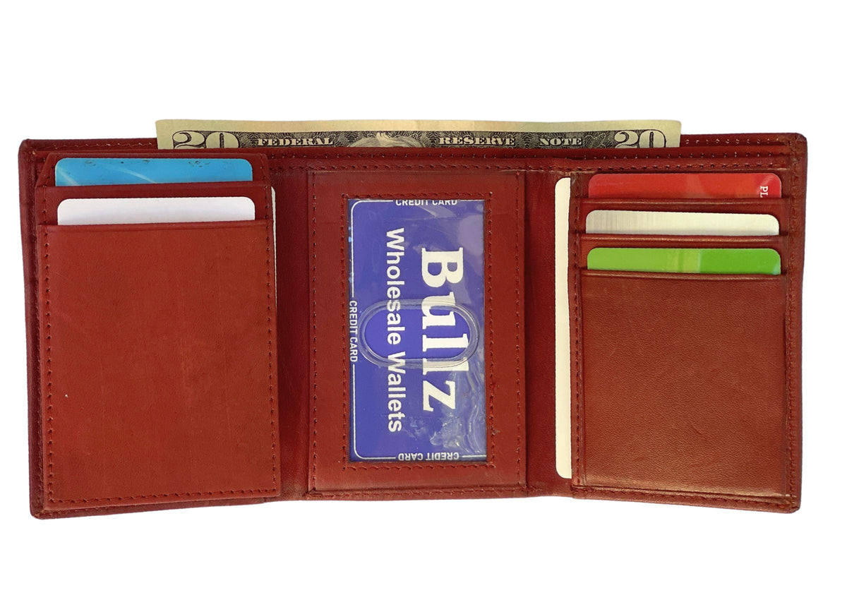 trifold mens wallet,  wholesale leather wallets
