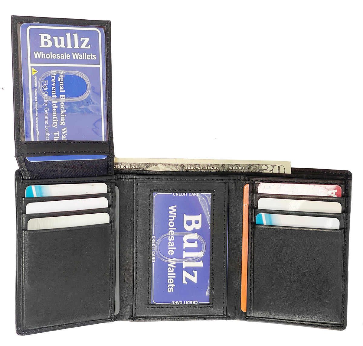 trifold mens wallet,  wholesale leather wallets
