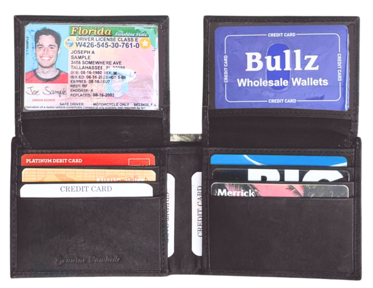 bifold mens wallet, wholesale