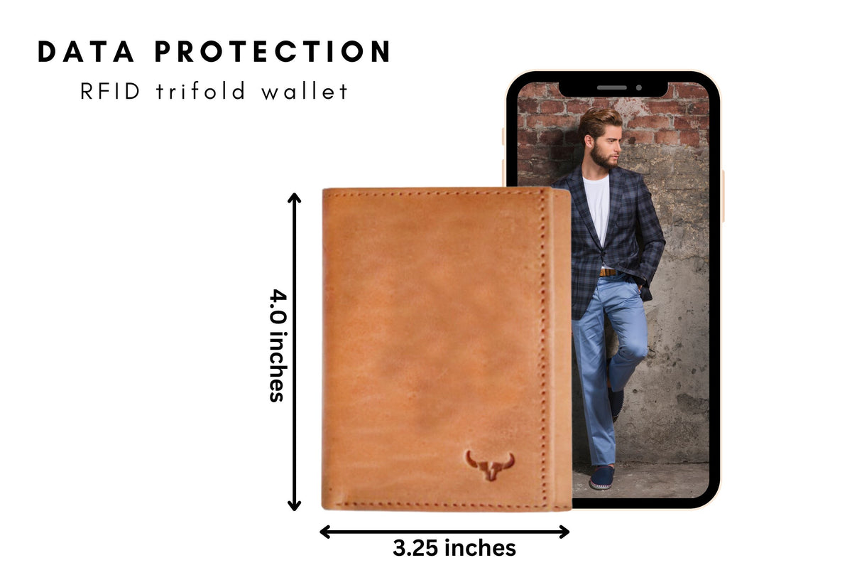 Texan Bull® RFID Mens Wallet RF2101