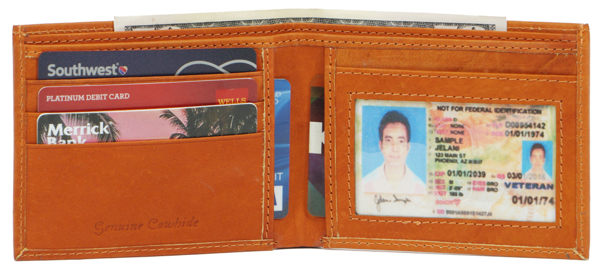 bifold mens wallet, wholesale