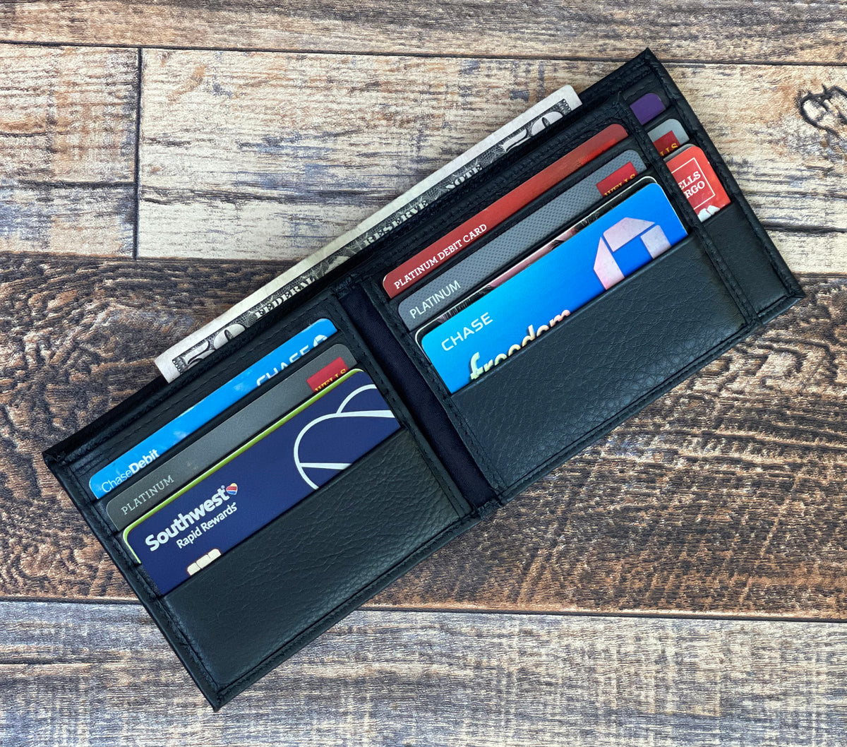 Bifold RFID Mens Wallets 15541BK