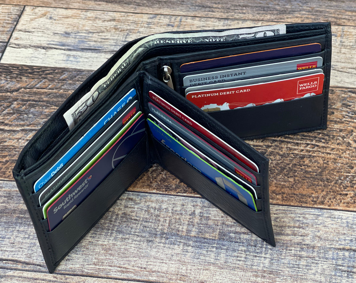 Bifold RFID Mens Wallets 15541BK