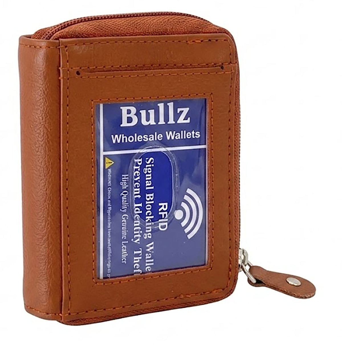 Double zipper Palm Wallet for Women with RFID Blocking Card Holder- Pack of 6