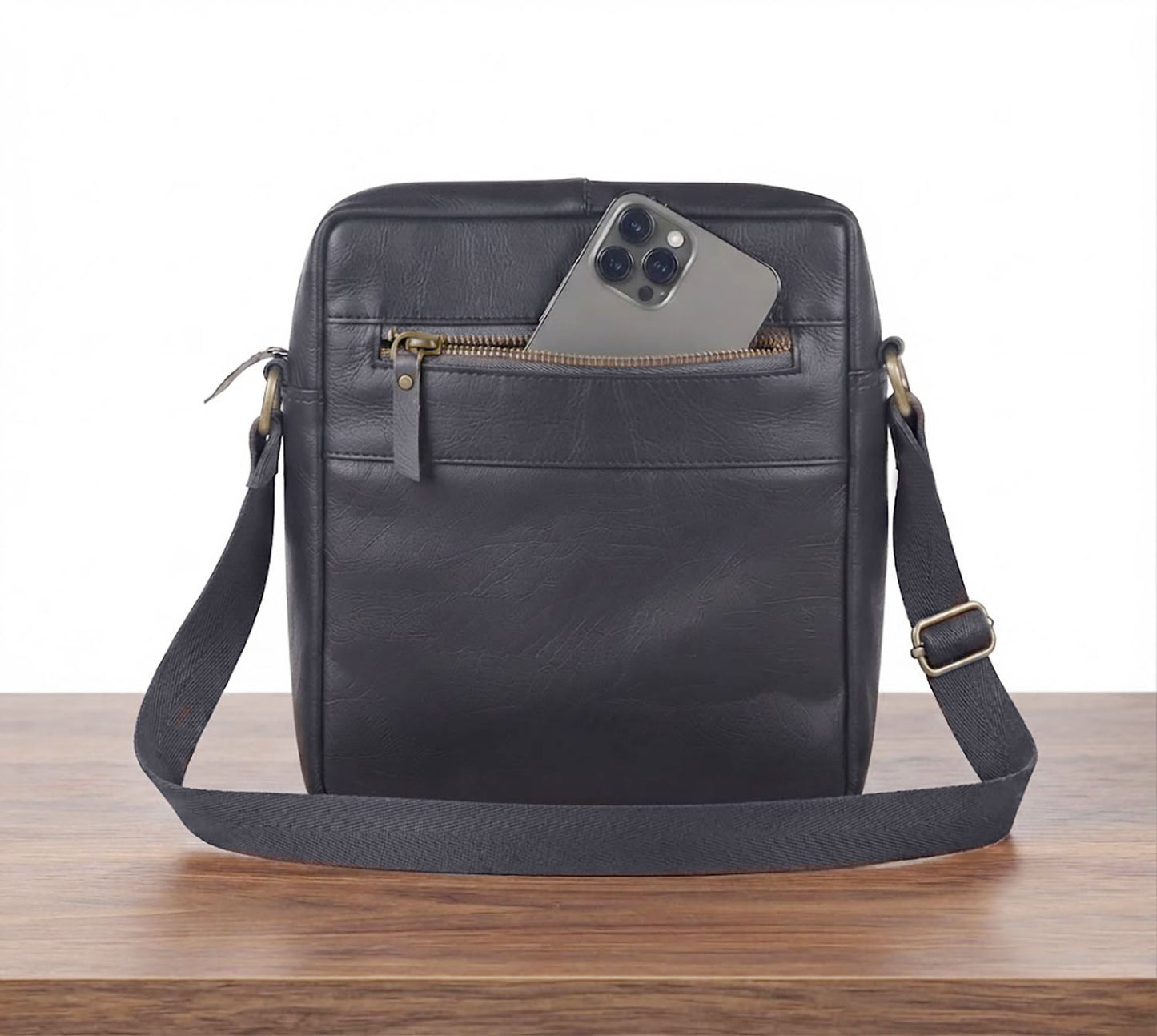 Bullz Genuine Leather Crossbody Messenger Bag for Mens and Women SB-03