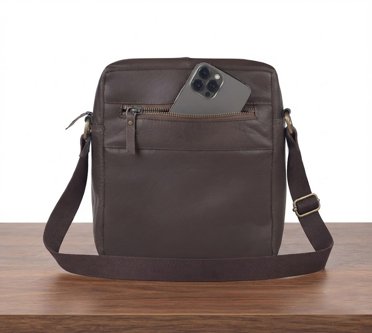 Bullz Genuine Leather Crossbody Messenger Bag for Mens and Women SB-03