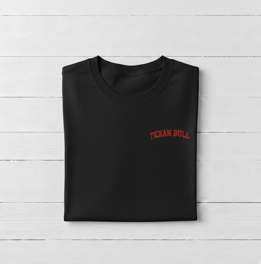 Texan Bull Men's Crew Neck T-Shirts – Short Sleeve