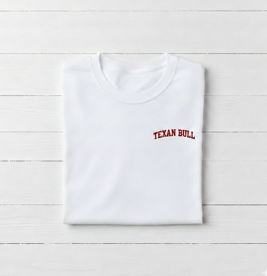 Texan Bull Men's Crew Neck T-Shirts – Short Sleeve