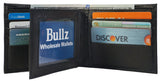 Bifold Mens Wallets 15541BK-DISC(pack of 6pcs)