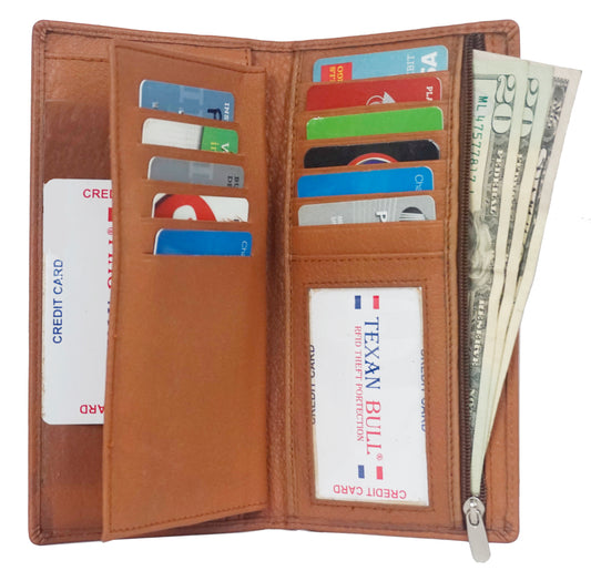 Texan Bull® Checkbook Cover CB903-TN