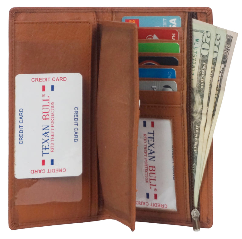 Texan Bull® Checkbook Cover CB903-TN