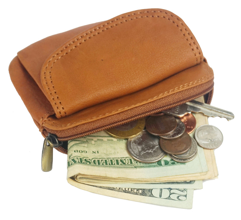 Texan Bull® Genuine Leather Coin Purse EL-16