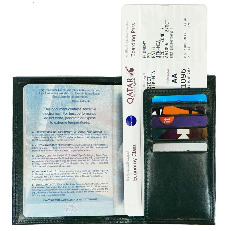 New Travel USA passport cover credit card holder wallet PC601