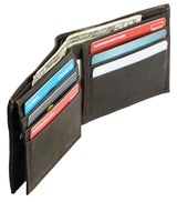 Texan Bull® RFID Mens Wallet TXB-RF1102-BR