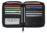 Texan Bull®RFID Hipster Mens Wallet RF2602-BK