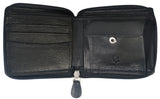 Zipper Mens Wallet ZW101-BK