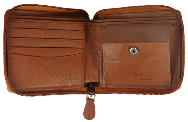 Zipper Mens Wallet ZW101-TN